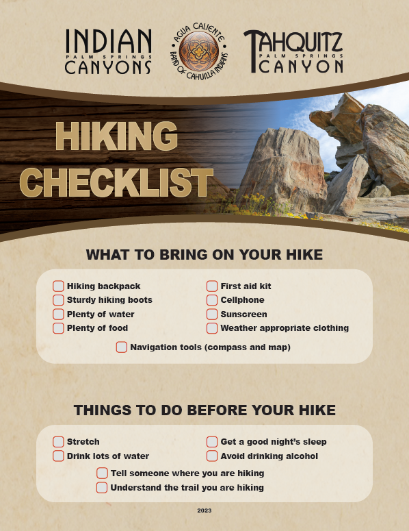 Hiking Checklist